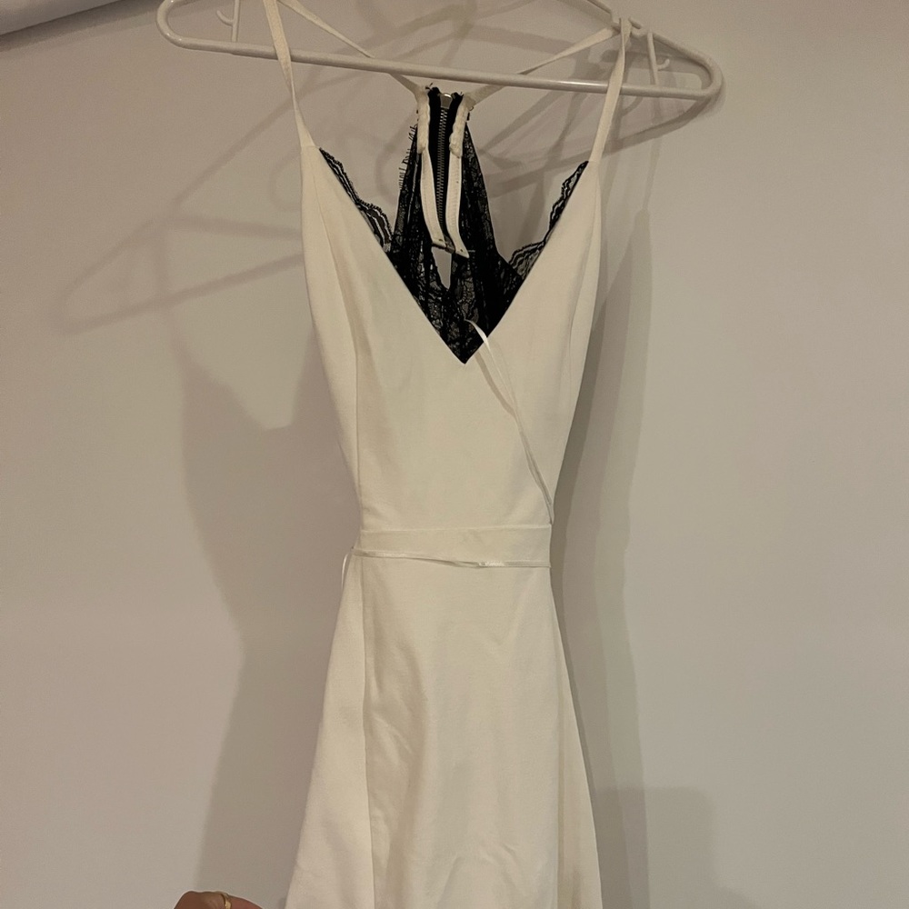 Lulus white mini dress